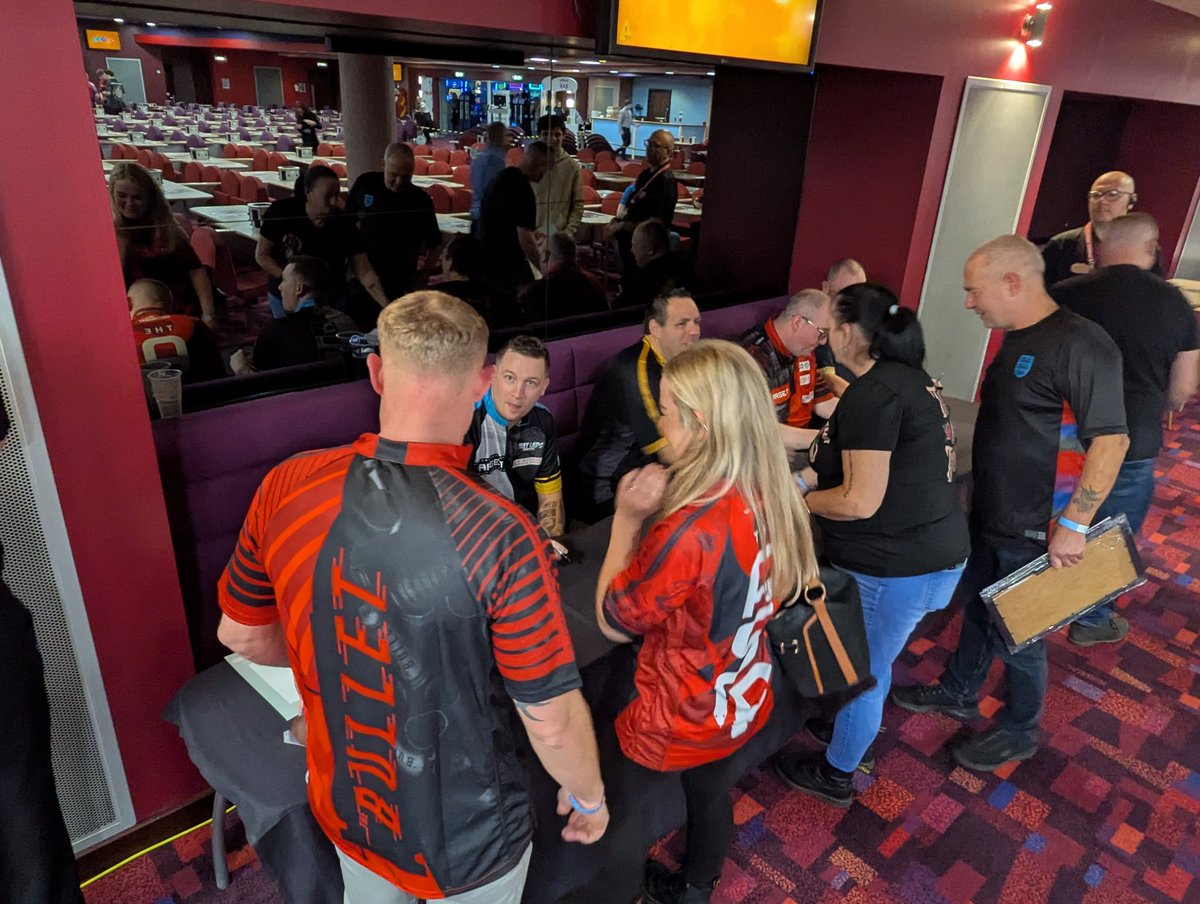 ModusDarts180's tweet image. 🎯VIP Meet and Greet is underway in Bolton!