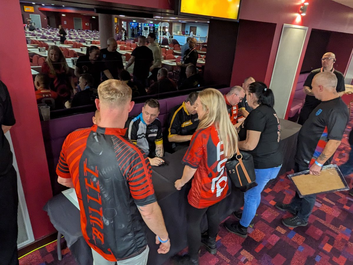 ModusDarts180's tweet image. 🎯VIP Meet and Greet is underway in Bolton!