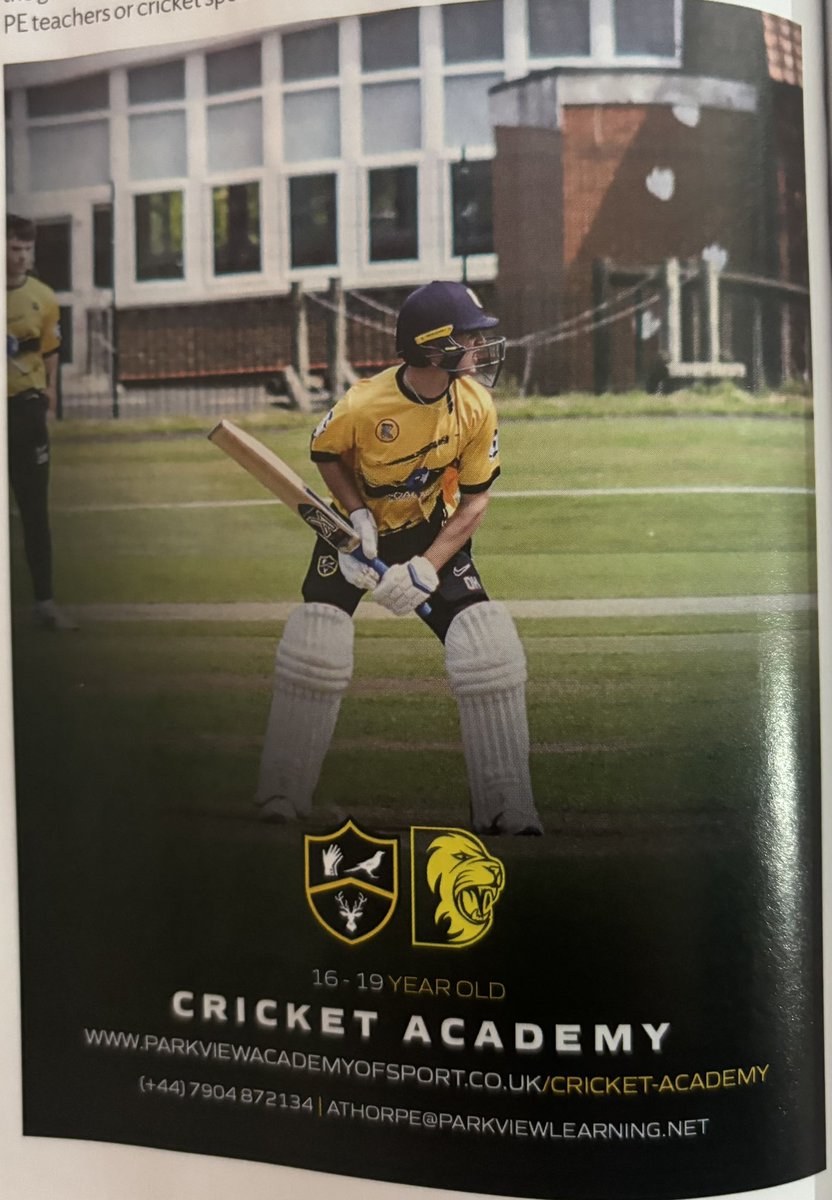 Park View Cricket Academy tweet media