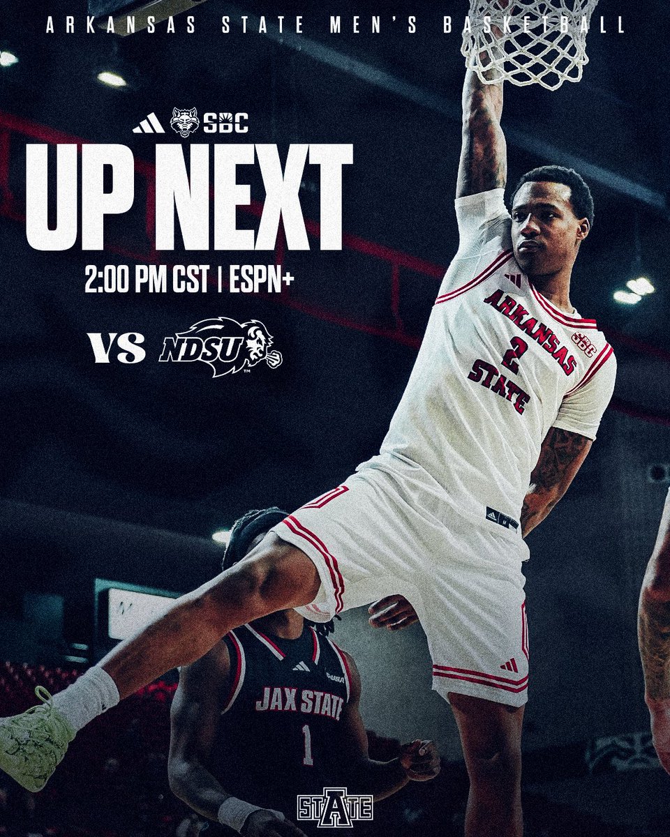 AStateMB's tweet image. Back at The Bank tomorrow afternoon!

🔗astateredwolves.com/gameday/mens-b…

#WolvesUp
