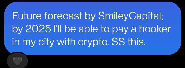 smileycapital's tweet image. forecast made in 2021

✅
