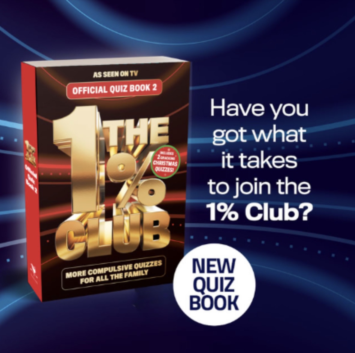 Going to give away some copes of Quiz Book 2 today. Just share this post saying who you want it for and why. Will select some winners.

It is also available for a couple of days under half price for Black Friday amazon.co.uk/1-Club-Book-qu…

#the1percentclub #giveaway #BlackFriday