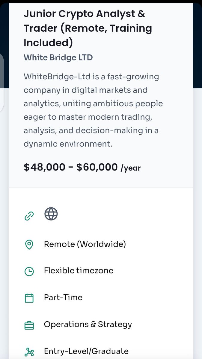 cryptonair77's tweet photo. @BarackObama Are you a professional market analyst and expert in crypto trading.
Apply now!
https://t.co/q2G0sOMwM8

#bitcoin #elonmusk #cryptojobs https://t.co/RKCK5ufqem