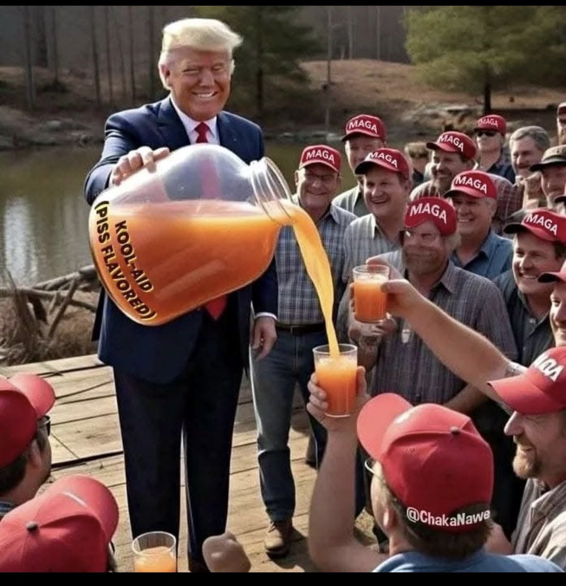 Trump couldn’t wait to spew his hate &amp; lies about the DC shooter blaming Biden. MAGA ate it up. These poor pathetic, ignorant, hateful fools, couldn’t wait to echo his hate. SURPRISE! It was the Trump administration that granted asylum to the shooter not Biden. When will u learn?