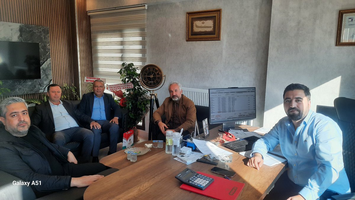 MALİ MÜŞAVİR VEDAT ORAL KARDEŞİMİZİ ZİYARET ETTİK