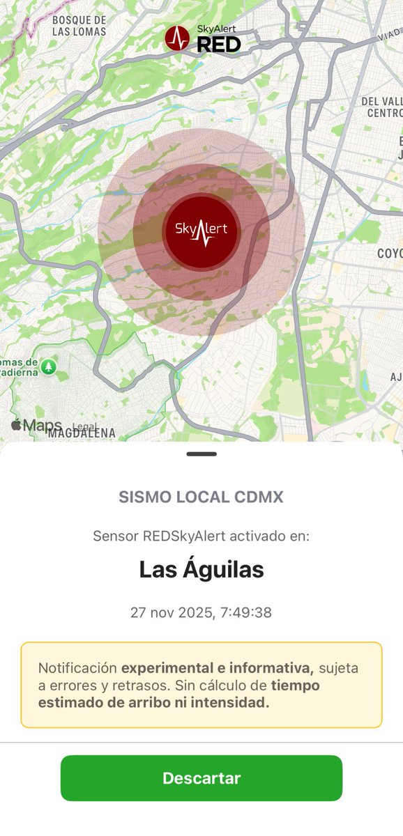 SkyAlert tweet media