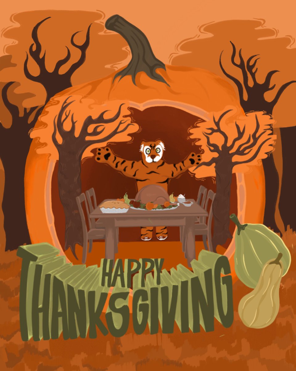 ClemsonTigers's tweet image. Happy Thanksgiving, Clemson Family! 🧡