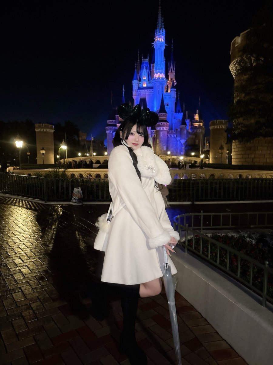 雨の日でも夢の国なら超楽しい🎶