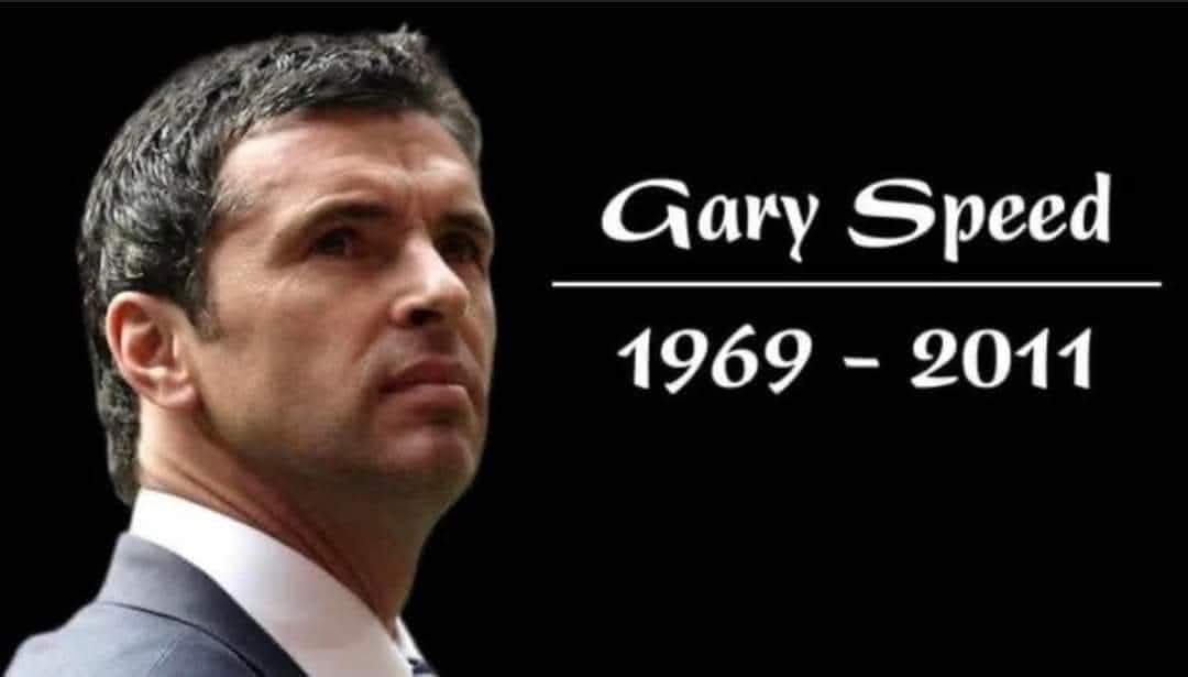 GARY SPEED  1969-2011  💐

14 years ago today we sadly lost the Welsh legend that is Gary Speed, He is sorely missed by every single Welsh Football fan and the footballing world. 🕊️

He did so much to help change the fortune of our National team. 🏴󠁧󠁢󠁷󠁬󠁳󠁿

Sing a Song for SPEEDO 🎶