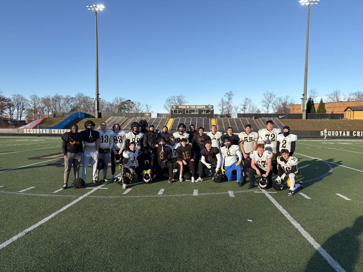 SequoyahChiefs's tweet image. Always great to practice on Turkey Day! Happy Thanksgiving! #BEST