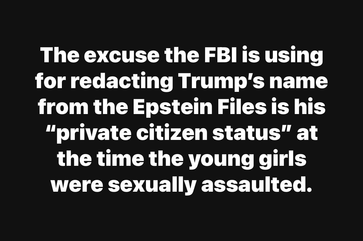 F*ck that shit. 😡 Release ALL the Epstein files with NO redactions. Every single pedophile who was involved with sex trafficking, abuse &amp; rape of young girls needs to be exposed and held accountable, regardless of political affiliation or social status. 

news.bgov.com/business-and-p…