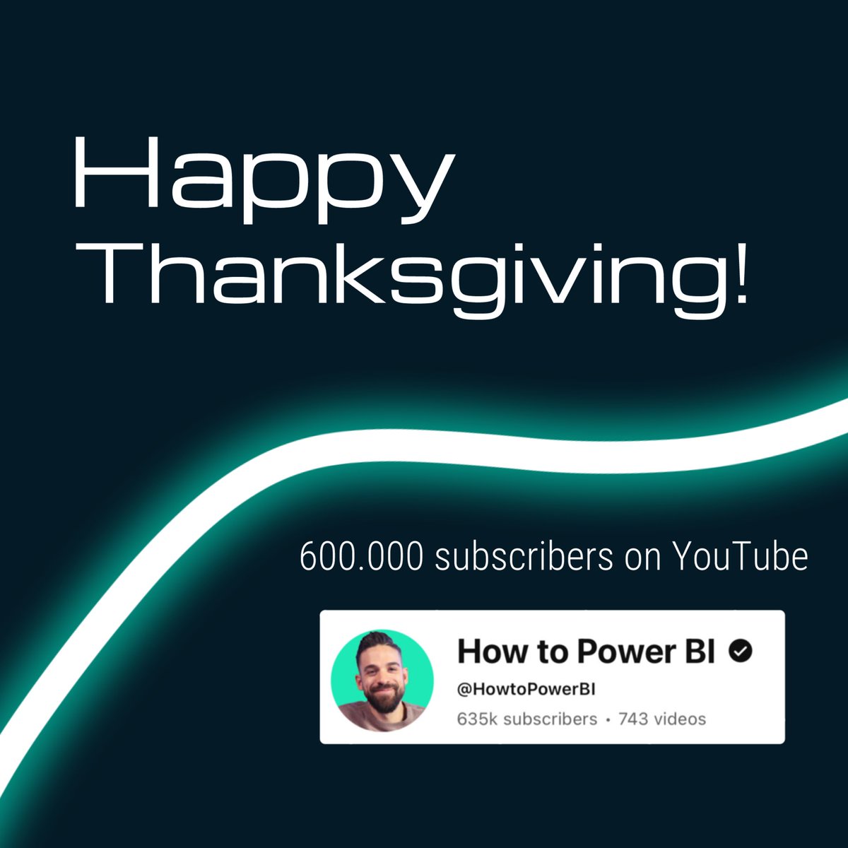 HowToPowerBI's tweet image. Happy Thanksgiving!

Thanks for all the awesome moments 🚀

#powerbi #data #analytics #report #design