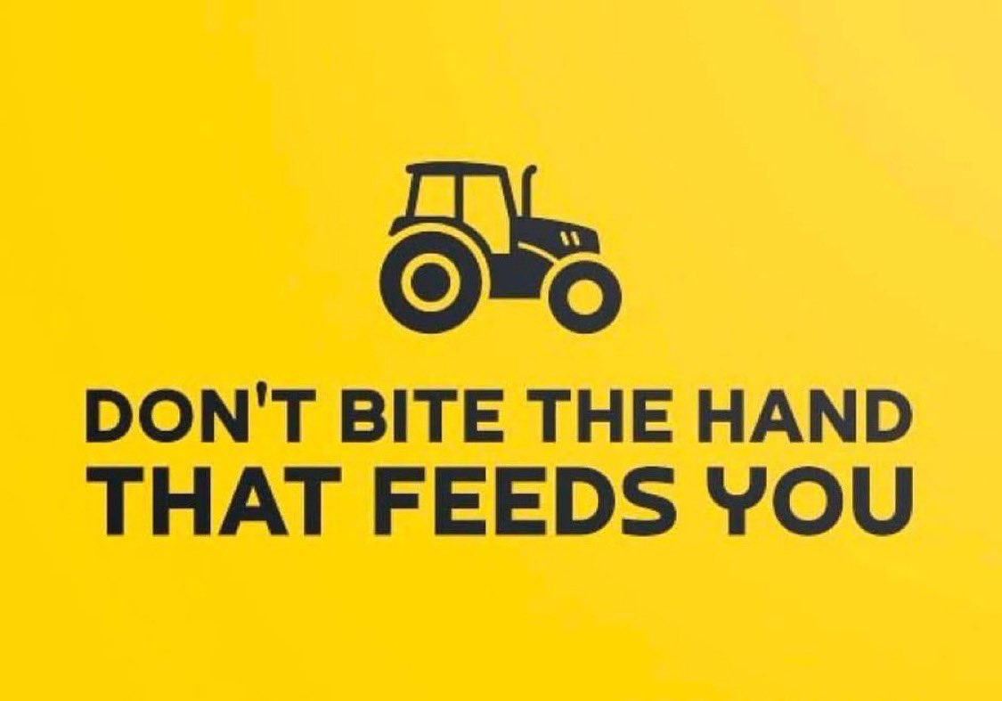 No Farmers, No Food tweet media