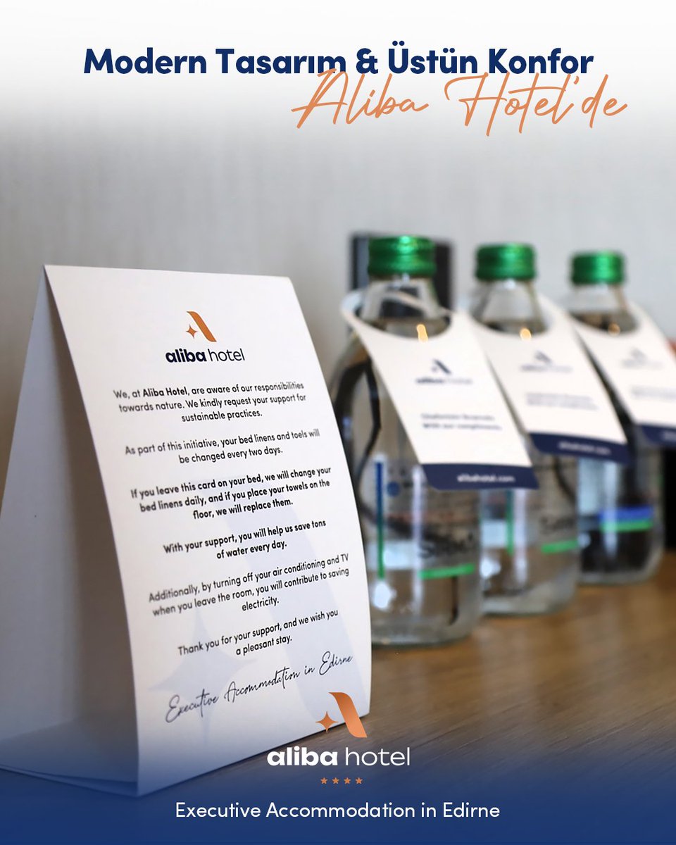 Modern Tasarım &amp; Üstün Konfor Aliba Hotel’de! ✨ #AlibaHotel’in her köşesi, modern çizgilerle buluşan şıklığı ve birbirinden konforlu mobilyalarıyla sizlere benzersiz bir konaklama deneyimi sunuyor.