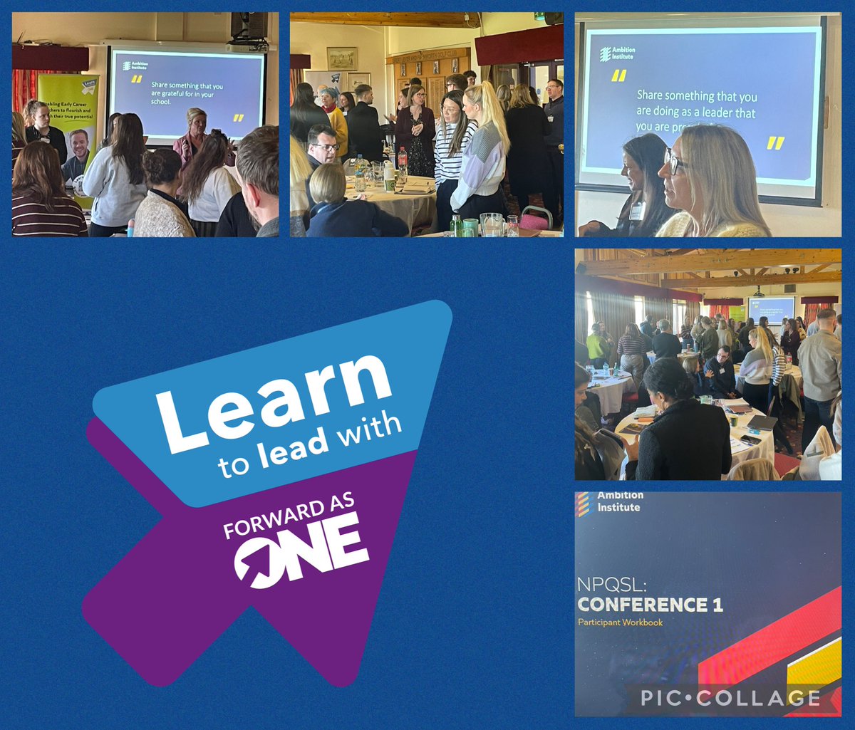This time last week we were sat in a conference with a room full of aspiring /  senior leaders embarking on their NPQSL. The conversation, engagement and networking was fantastic- such a great group led by Lisa Whittaker and Rhian Driver.
