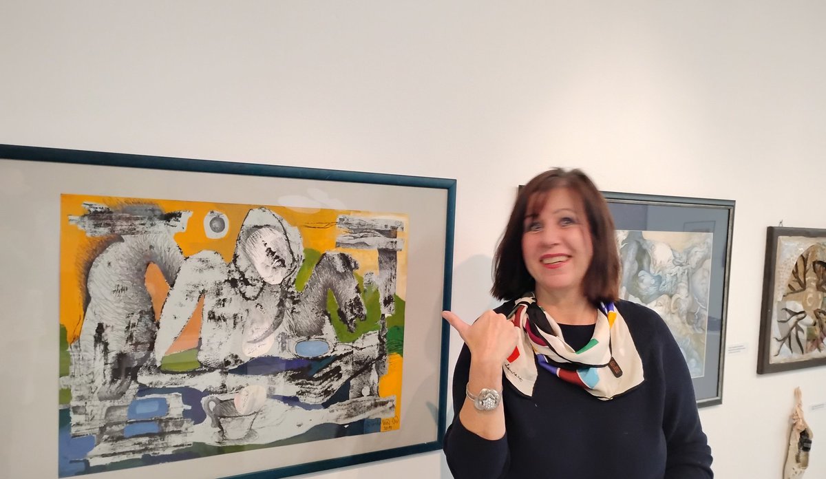 AlbetaV's tweet image. Vystavujeme v Bratislavě
Můj obraz
Na voňavé kávě s koněm