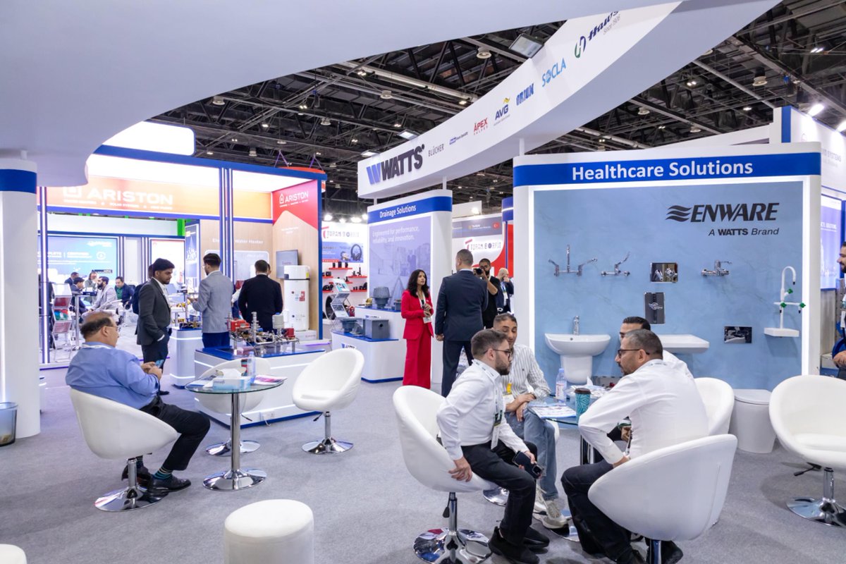 Dutcotennant's tweet image. Inspiring collaboration with Watts at #BIG5Global2025. Together, we drive efficient, reliable, and sustainable #WaterSolutions and #MEPSolutions. Excited for greater milestones ahead! #DubaiEvent #DutcoTennantLLC
