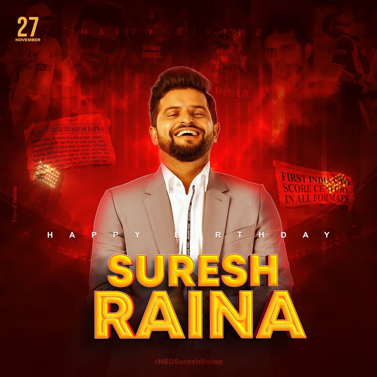 loverboynishu's tweet image. From your fearless batting to your humble smile, you’ve inspired a generation. Happy Birthday, idol✨❤️  
You’ve shown us what passion, loyalty, and hard work truly mean  both on and off the field.  
Your energy, elegance, and dedication will always be unmatched.  #ChinnaThala