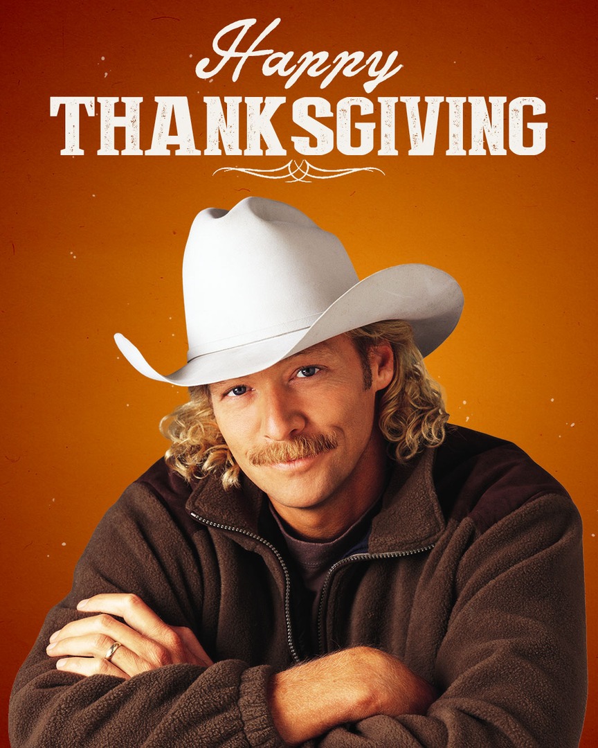 OfficialJackson's tweet image. Happy Thanksgiving from Alan's family to yours! 🍁