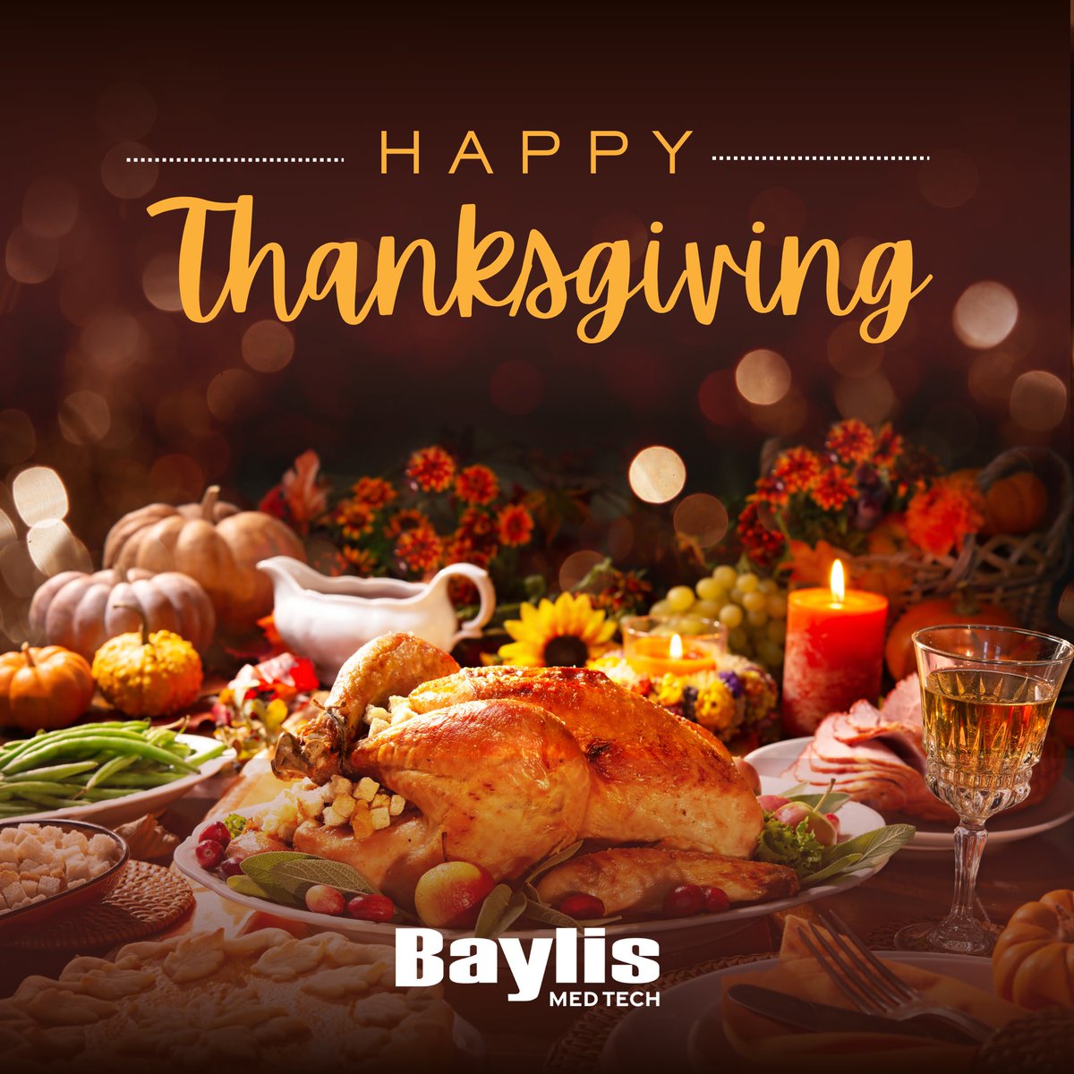 BaylisMedTech's tweet image. Wishing a very happy Thanksgiving to our colleagues, partners, and customers across the U.S.!

At Baylis Medical Technologies, we’re grateful for your partnership and the work you do every day to improve patients’ lives.

#Thanksgiving  #MedTech #BaylisMedTech