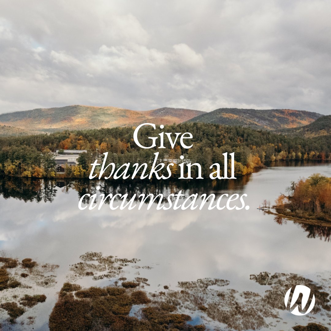 Happy Thanksgiving! We have so many reasons to give thanks to God, both on this day and all year long. What are you thankful for today? 🙏