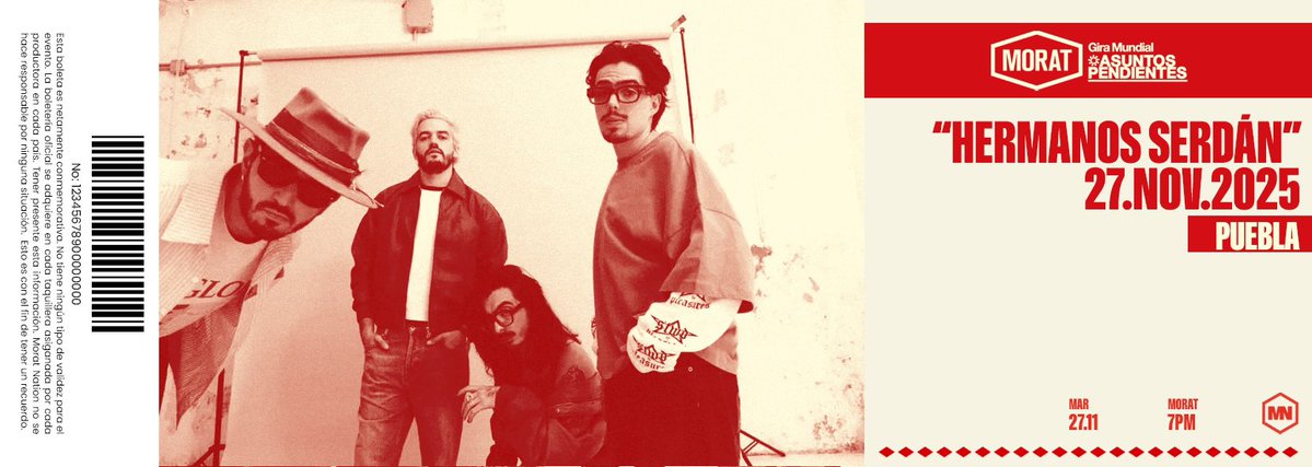 PUEBLA 🇲🇽

Los rumores son ciertos, hoy resuelven sus asuntos pendientes y por supuesto les traemos su boleta conmemorativa 🫶🏼

🔗 we.tl/t-ewSY4UsSkG