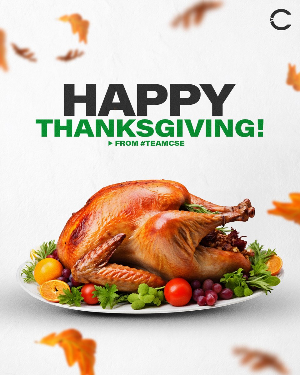 CaptureSportEnt's tweet image. Happy Thanksgiving from all of us at #TeamCSE! 🧡🦃

#TeamCSE #Thanksgiving