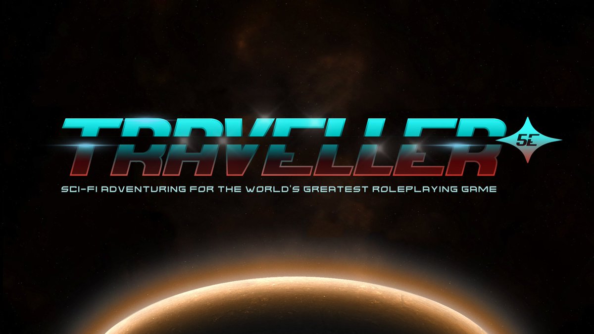 MongoosePub's tweet image. The best science-fiction role-playing game ever, adapted at last to the world&apos;s most popular rules!

Spearheaded by GDW and TSR veteran Timothy Brown, Traveller 5E is coming from World&apos;s Largest RPGs, with crowdfunding in March 2026...

#ttrpg #TravellerRPG