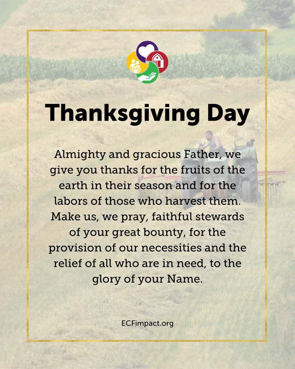 ECFimpact's tweet image. A Prayer for Thanksgiving Day (BCP 246) #ECFimpact #Episcopal #prayer #Thanksgiving