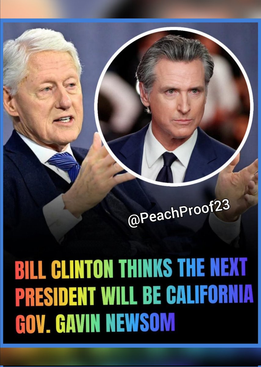 Bill Clinton may think the next president will be California Governor Gavin Newsom, but anyone who's
witnessed the disaster Newsom has made of California knows better. From skyrocketing taxes to the complete breakdown of public safety, Newsom's
policies have turned the Golden