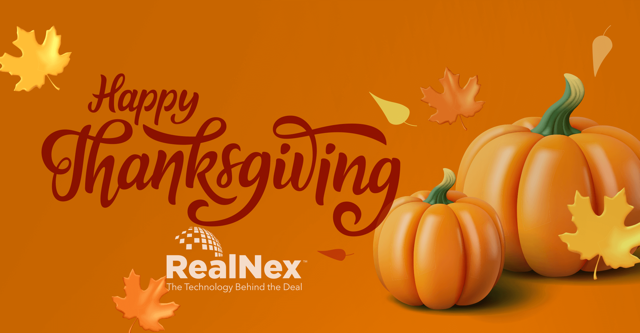 🍁 Grateful for our clients, brokers &amp; partners who make the CRE community stronger every day.

Thank you for trusting RealNex.

Happy Thanksgiving! 🦃