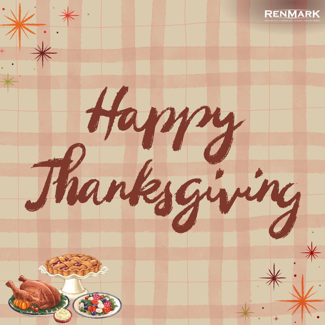 🦃 Happy Thanksgiving from all of us at Renmark USA!

Grateful for our clients, partners &amp; team members who make everything we do possible. Wishing you a day full of good food, gratitude &amp; joy. 🍂🥧

#Thanksgiving #Gratitude #RenmarkUSA