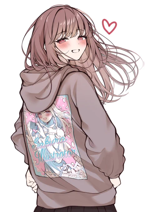 パーカーの女の子