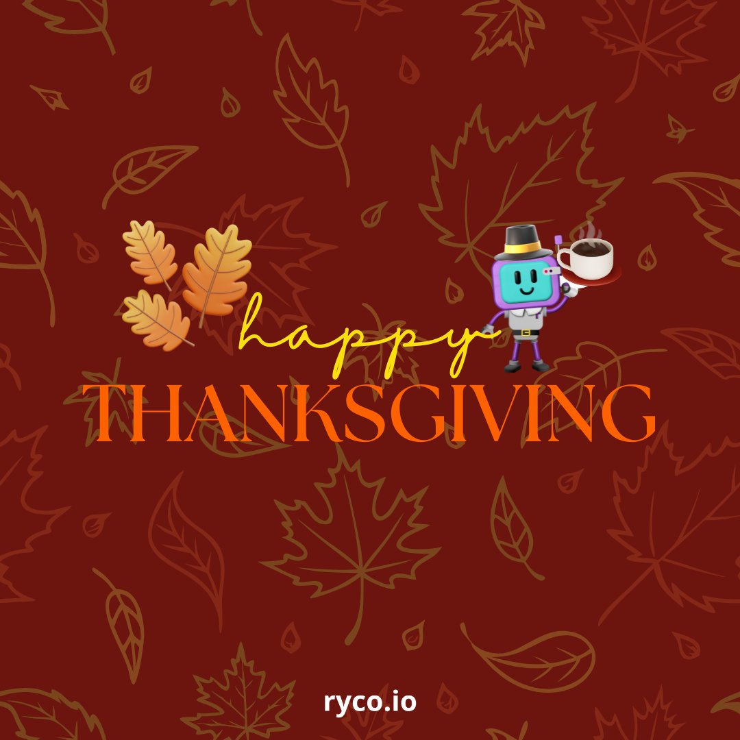 Happy Thanksgiving! 🦃💛 May your day be full of laughter, gratitude, and maybe a little extra coffee. ☕️