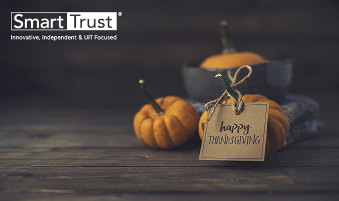 In a world that moves fast, Thanksgiving offers a moment to pause, appreciate, and reconnect. From all of us at SmartTrust®, we wish you a holiday season filled with gratitude and peace.