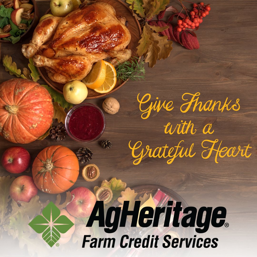 Thank you, farmers, for bringing the bounty of the fields to our tables.