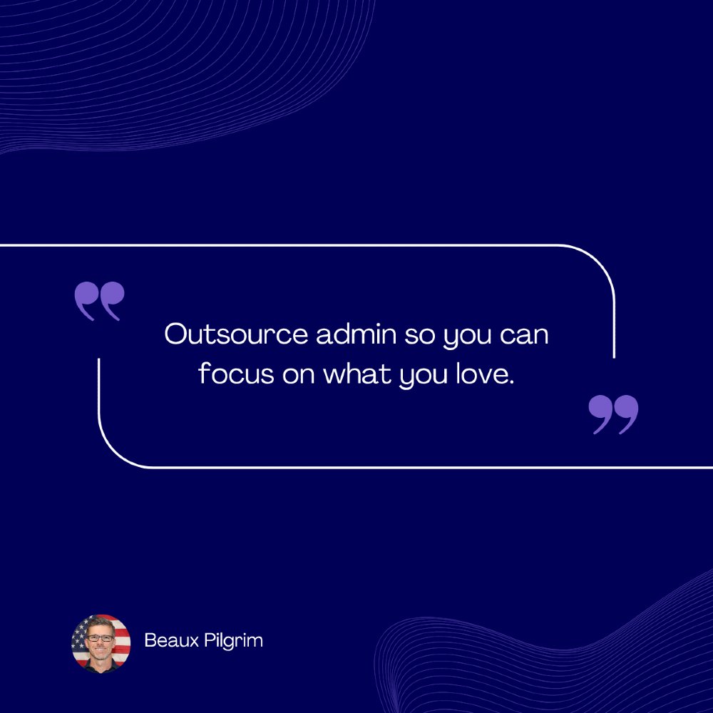 BeauxPilgrim's tweet image. Do the work you love—delegate the rest.
Use proven support to keep revenue work front and center.
#ExecutiveAssistant #outsourcing #Operations #Entrepreneurship