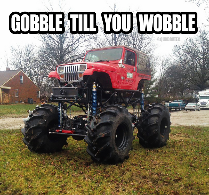 Quadratec's tweet image. Happy Thanksgiving Everyone! #JeepFamily #Quadratec