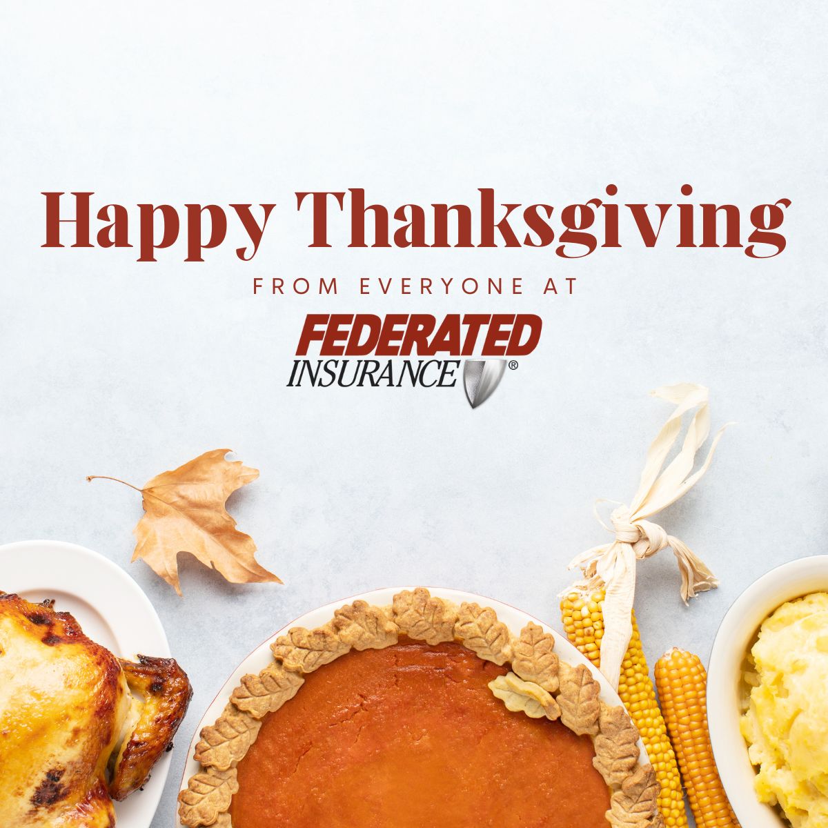 Wishing you a Happy Thanksgiving from all of us at Federated! 🦃🍁 May your day be filled with gratitude and happiness.
