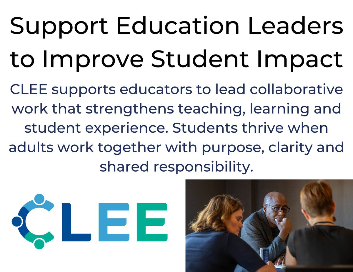 As a non-profit, CLEE relies on generous donors like you to amplify this work. Educators need continuous support to build schools that meet the needs of every learner.

clee.org/annual-fund/