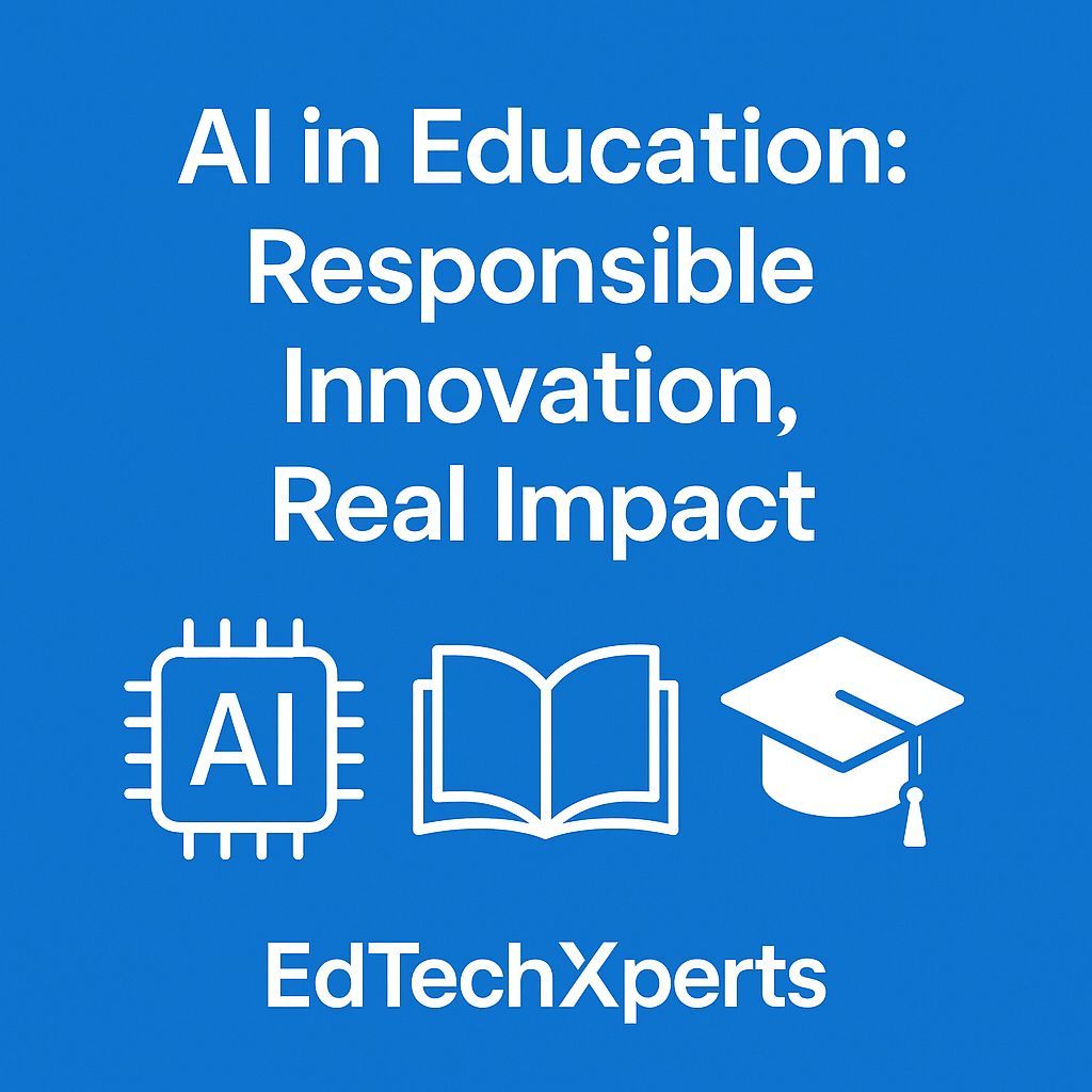 EdTechXperts's tweet image. 🤖 AI is redefining education.
EdTechXperts helps institutions adopt AI strategically + responsibly.

#AIinEducation #EdTech #HigherEd