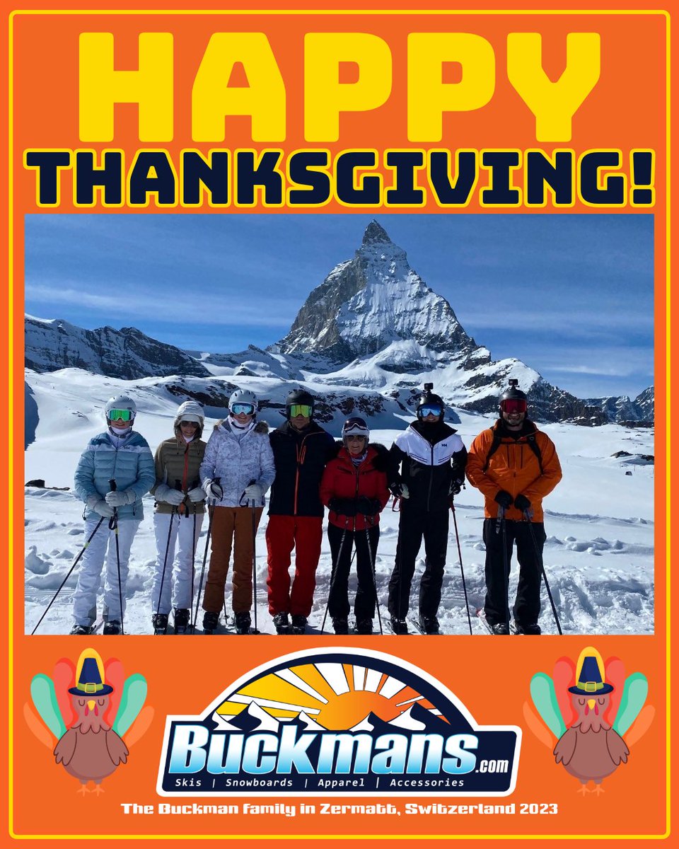 Happy Thanksgiving from our family to yours!

#Buckmans #Thanksgiving #Family #HappyThanksgiving
