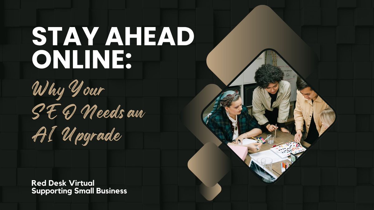 RedDeskVirtual's tweet image. Stay Ahead Online: Why Your SEO Needs an AI Upgrade 
buff.ly/AvDqG8i 
#SAI #SEO #AISearch