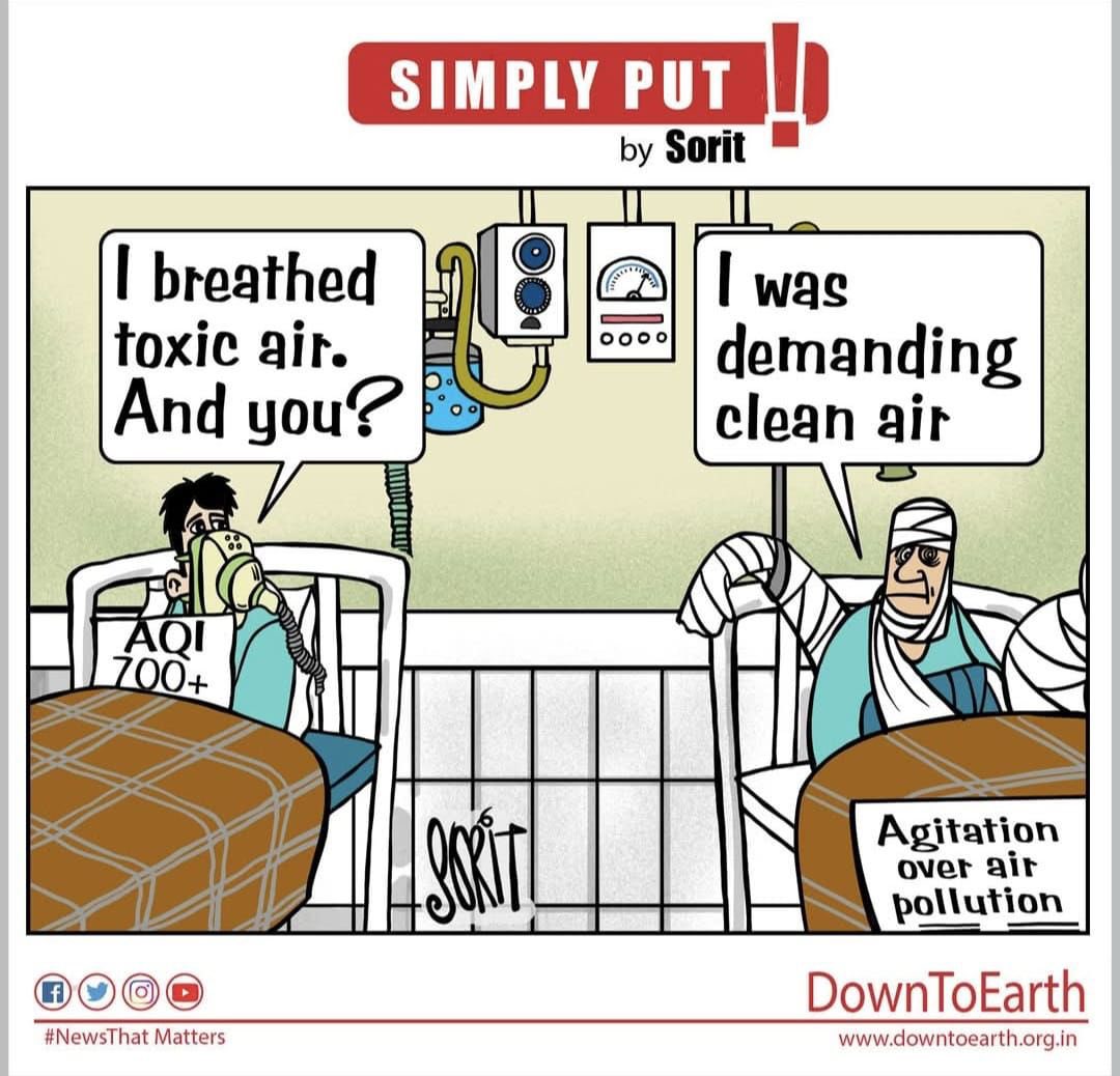 thekiranbedi's tweet image. Another feed. 
#Pollution