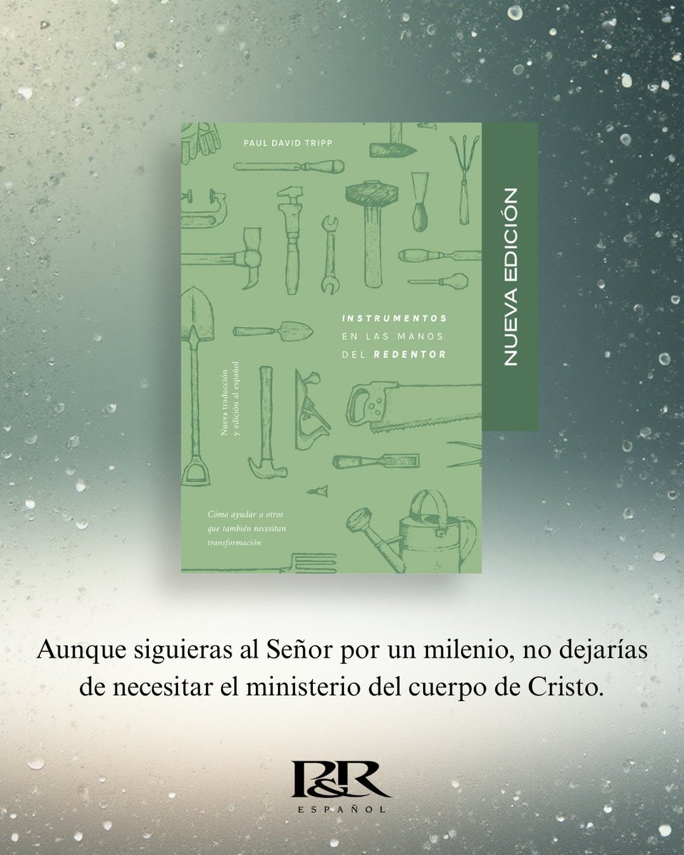 prpespanol's tweet photo. En esta nueva traducción y edición al español del best seller escrito por @PaulTripp descubrirás dónde debes cambiar en tu propia vida y en las vidas de los demás. 

Conoce más👉 https://t.co/318I0Jt1o0

#prpespanol #prpbooks #pauldavidtripp  #editorialportavoz @EdPortavoz https://t.co/Yd8YCnoeut
