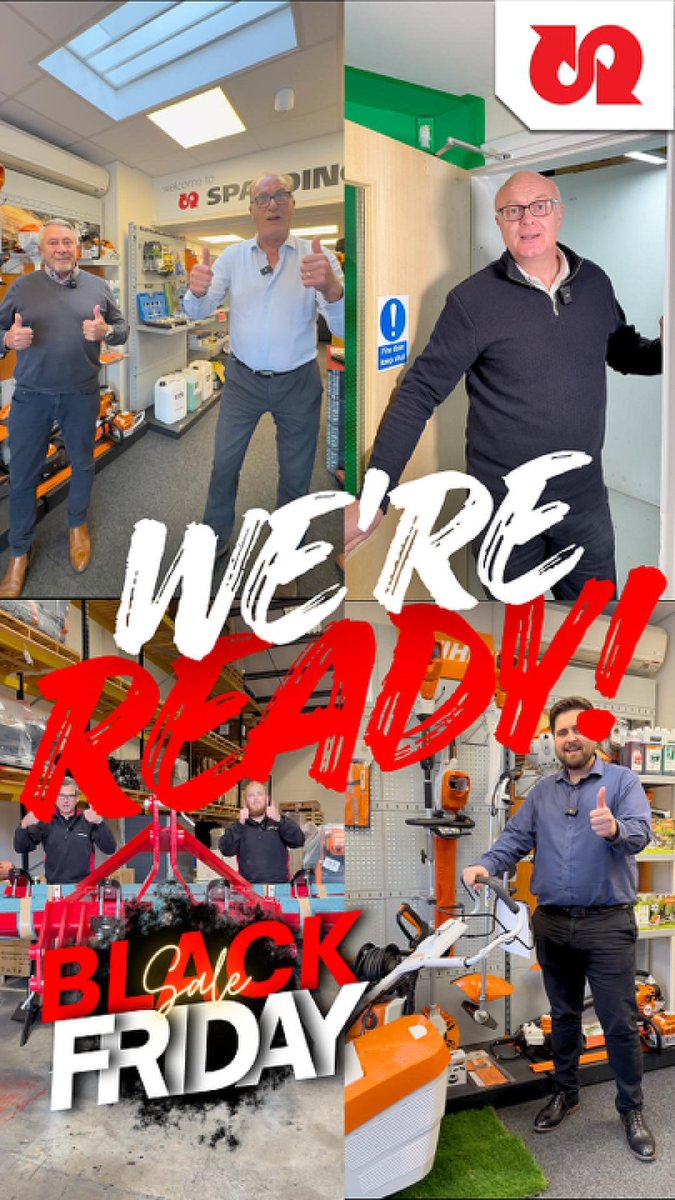 Spaldings's tweet image. 🔥 We’re Ready! Are You? 🔥
Black Friday is almost here! Spaldings has unbeatable deals on workshop tools, machinery &amp;amp; more.
👉 Shop smart: spaldings.co.uk
#BlackFriday #SpaldingsDeals #WorkshopEssentials