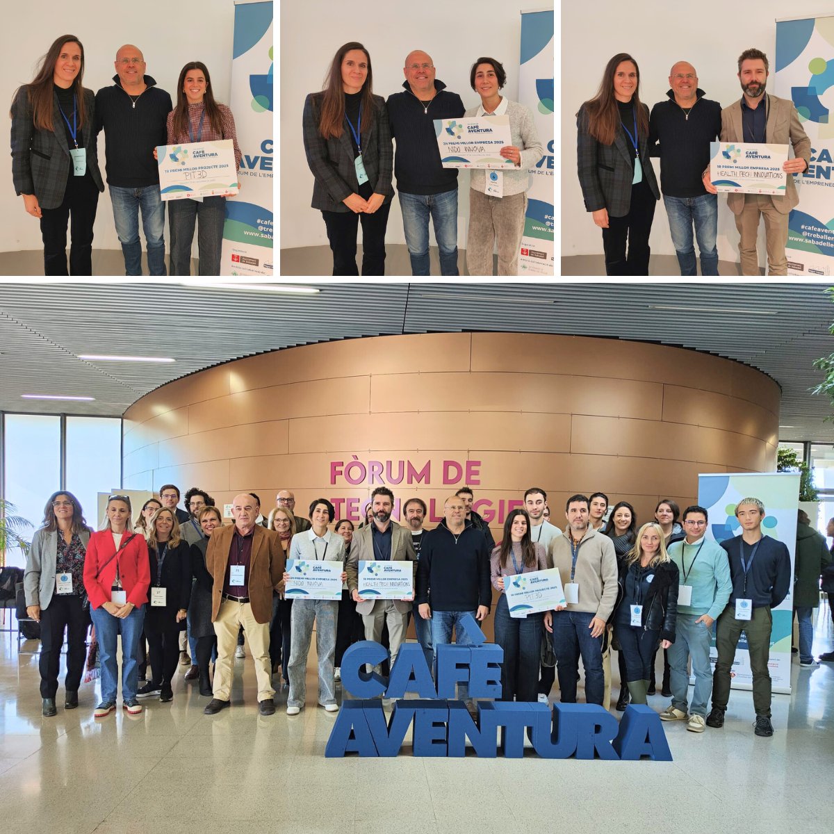 <a href="/ADEvallesoc/">Ade Vallès</a> <a href="/XdescSC/">XDESC</a> <a href="/Aj_Sabadell/">Ajuntament Sabadell</a> <a href="/CambraSabadell/">Cambra Sabadell</a> <a href="/GremiFabricants/">Gremi de Fabricants</a> <a href="/XarxaOnion/">Xarxa Onion</a> <a href="/ESDi_Barcelona/">ESDI ESCOLA SUPERIOR DE DISSENY</a> <a href="/centreminfo/">@centreminfo</a> <a href="/autonomsctac/">AutònomsCTAC</a> <a href="/CRECbcn/">CREC Coworking</a> 🏆HealthTech Innovations guanya el 1r premi del #CafèAventuraSBD per dotar de tecnologia la infermeria quirúrgica. El guardó al Millor Projecte Empresarial és per al sabadellenc PIT3D per la creació de pròtesis mamàries personalitzades.

+INFO a sabadellempresa.cat/index.php?opti…