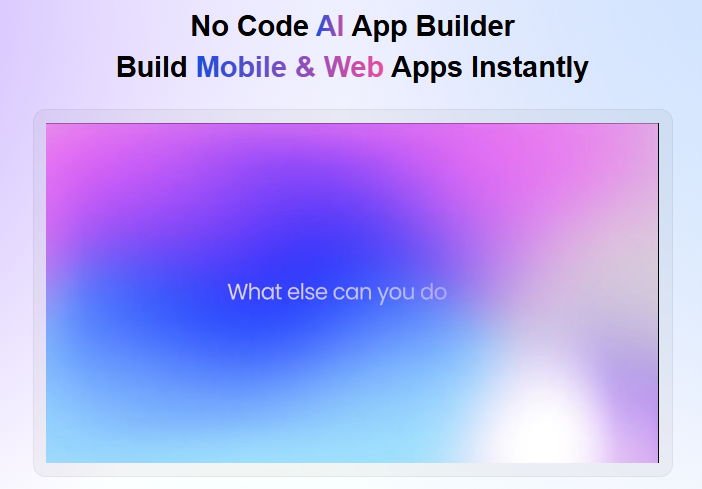 thetripathi58's tweet image. I just went from idea → real app (iOS, Android &amp;amp; Web) using only my phone.

No code, full-stack.
Just describe it, and it builds everything.

You can even plug in cutting-edge AI models instantly, no API key needed, inside the app you’re building.

Here’s how it works 🧵