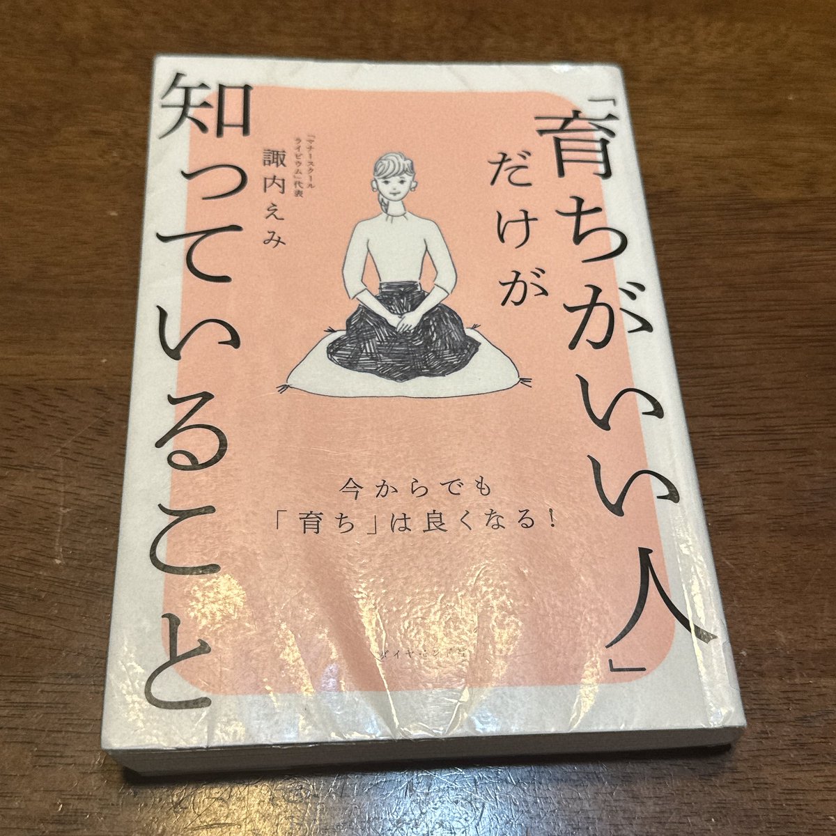 1ヶ月1冊本を読む（6月） #2025あい100
もう1冊読んだので6月分とします！薄々勘付いてましたがあいはちゃん育ち良くなさすぎた🥹座布団の座り方練習したい！毎日ギリギリでいつも生きてるから余裕を持って生活したいですわねホホホ！