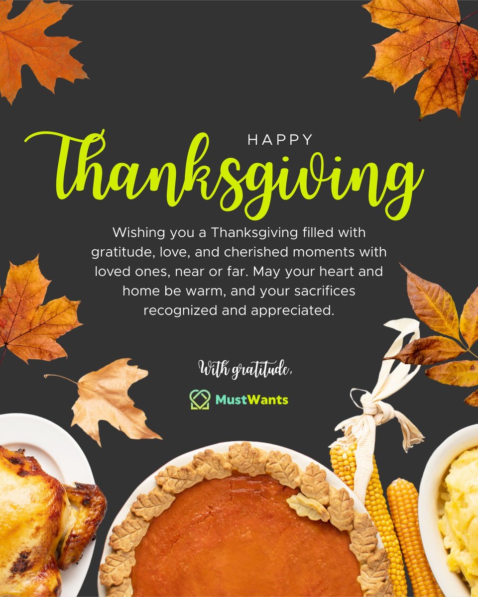 MustWants's tweet image. This Thanksgiving, MustWants honors gratitude and community. A family recently found a home and holiday hope during a last-minute PCS with our support. 🧡🍁 Visit mustwants.com #ThankfulNovember #PCSsupport